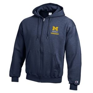 University of Michigan Zip Hoodie Sweater